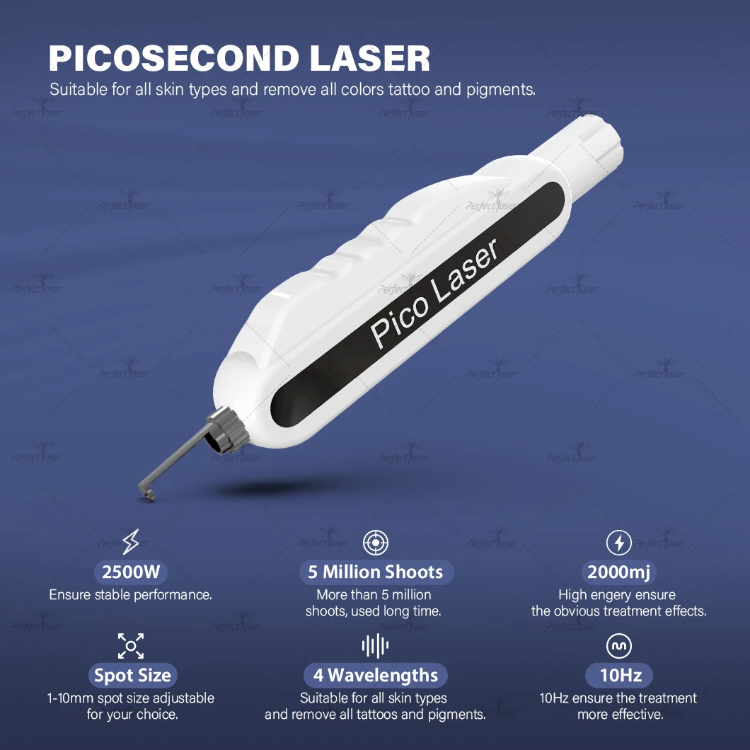 Perfectlaser Multifunctional nd yag Pico Laser Price 2024 New Portable  Ice 755nm 1064nm 808 nm Diode Laser Hair Removal Machine