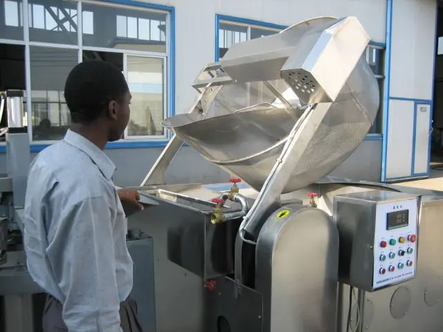 jiali commercial high efficiency fried chicken machine industrial frying machine continuous fryer