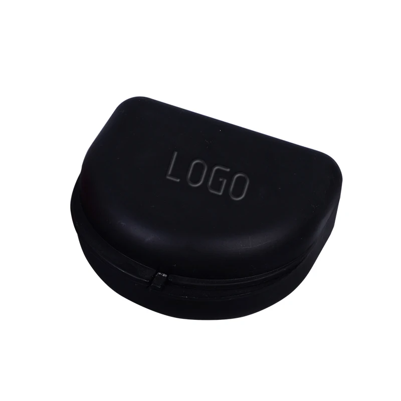 High Quality Dental Supplies Silicone Material Portable Orthodontic Dental Retainer Case / Retainer Box / Denture Box