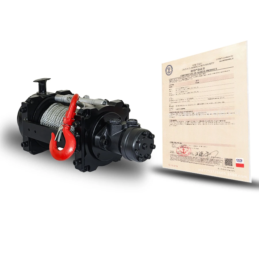 Best Heavy Duty 4 Tonne 5ton Industrial Utility hydraulic Winches And Hoisis With Steel Cable