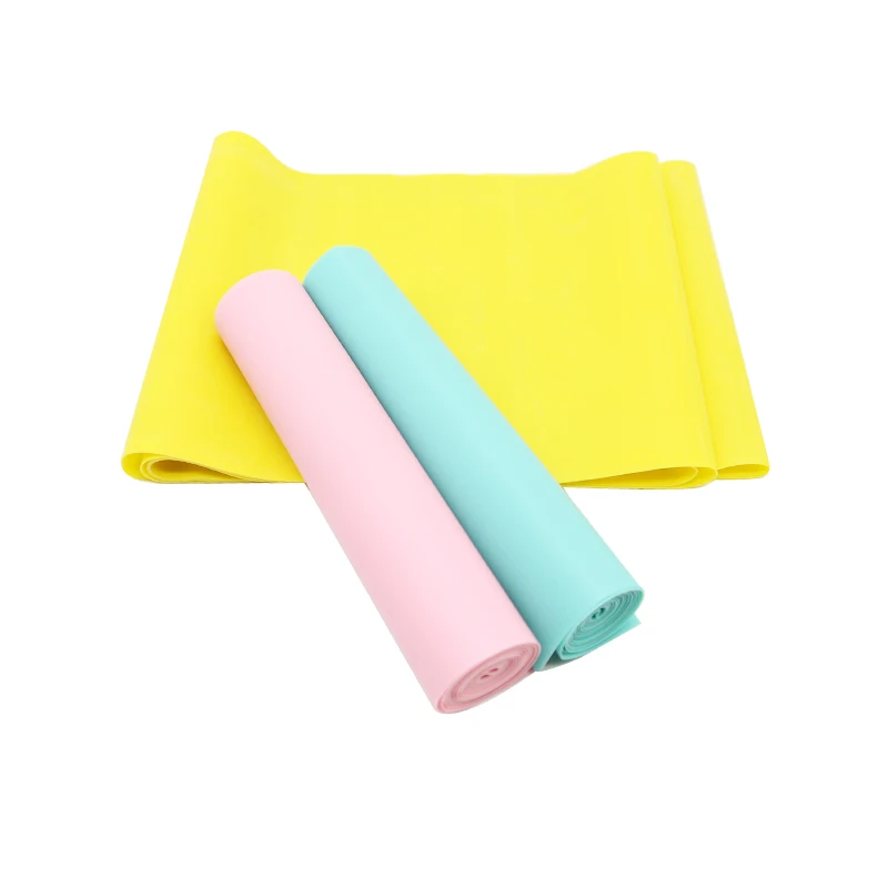 Resistance Band Sets Latex Exercise Bands Screen Printing OPP Bag/cloth Bag/color Box 10 Pieces Yoga Stretch Belt Xt-fitness