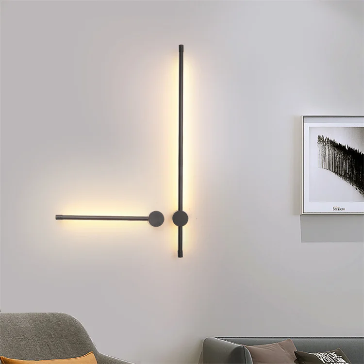 Home Bedroom Living Room Surface mounted Sofa Background Sconce Fixture Anti Glare Dimmable Rotation Rotating wall lamp light