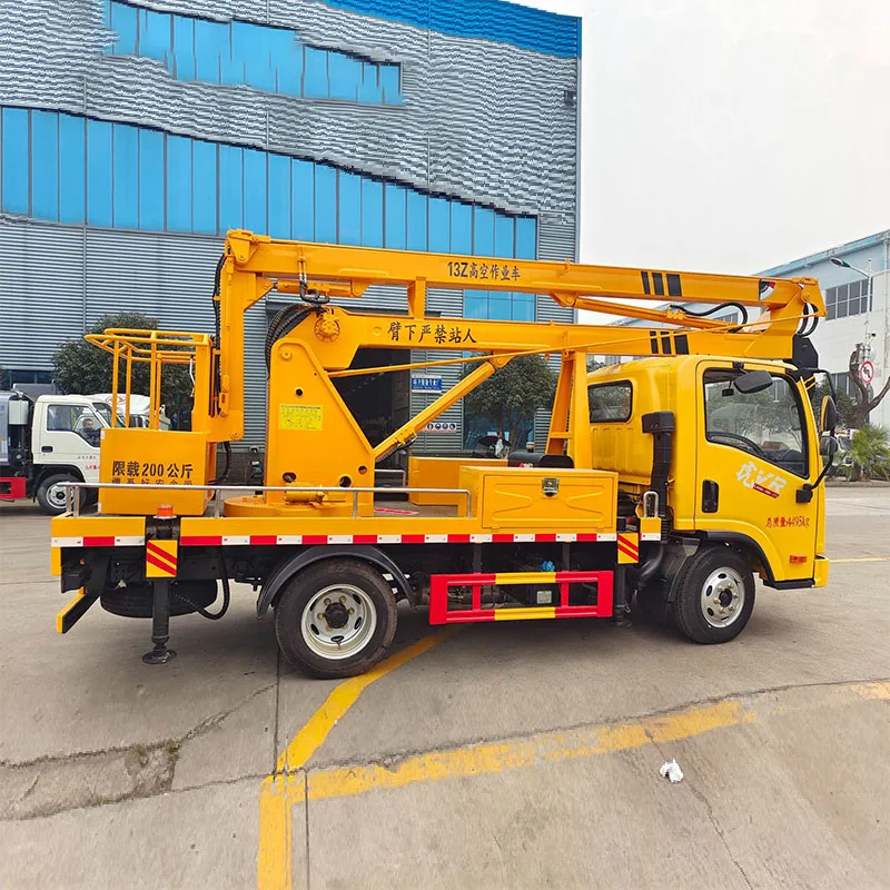 16m 18m Working Platform Lift Street Light Maintenance Type High-Altitude Operation Trucks for Sales