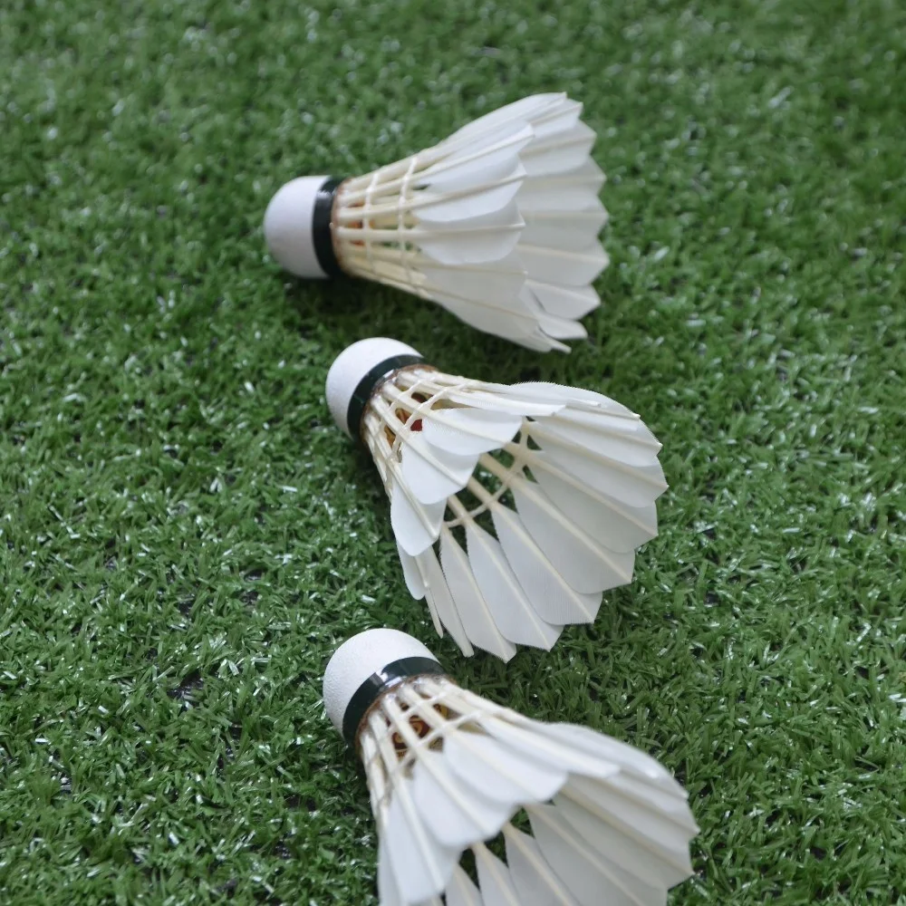 Шаровая Головка использует бадминтон Высокого Качества Сэндвич-пробка бадминтон волан lingmei70