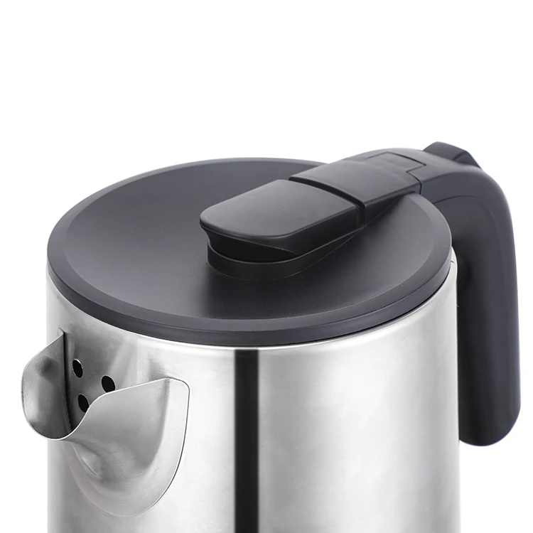New Material Stainless Steel 1.8L 1500W Portable Water Boiler Electric Kettle for Home