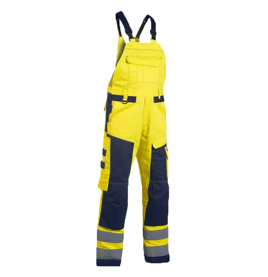 Durable Construction Worker Bib Pant Safety Overalls Workwear (60601613909)