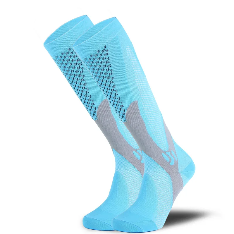 AR-219 Лидер продаж высокие эластичные спортивные футбольные баскетбольные носки компрессионные носки для мужчин