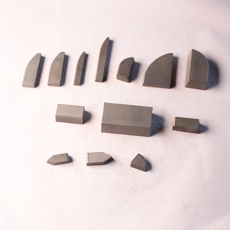 YT535 wear resistance high hardness Tungsten Carbide Blades for Cutting hard metal