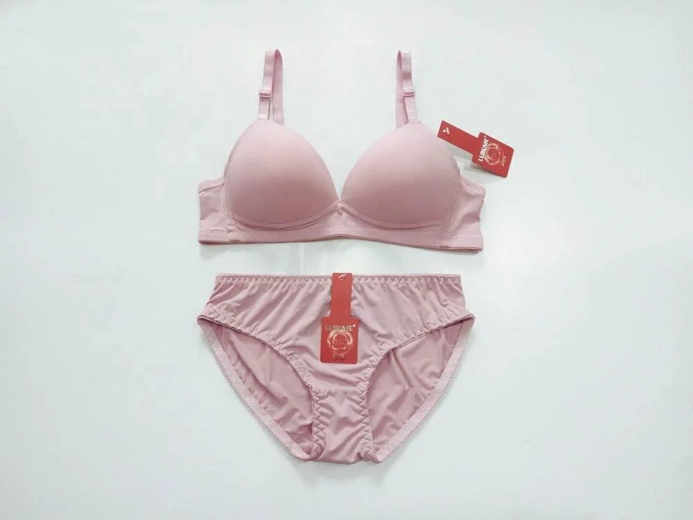 LUBUNIE women lingerie underwear women bra B cup sexy bras free sample bra & brief sets