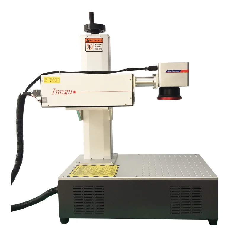 Mini 3W UV Laser Marking Machine for Glass Ceramics Jade Crystal Metal Plastic