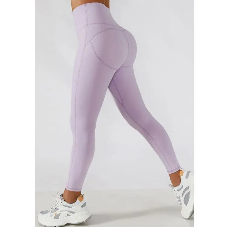 ISO Certificate Free Sample Sustainable Blackplus Size Scrunch Butt Legging Tights For Woman