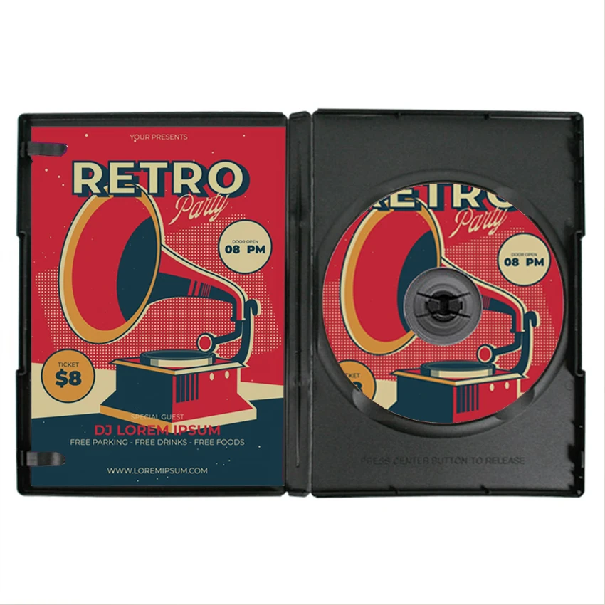 Mylar box dvd box nylon bags for packaging custom sealable packaging bags plastic ziplock packaging cd case mylar bags