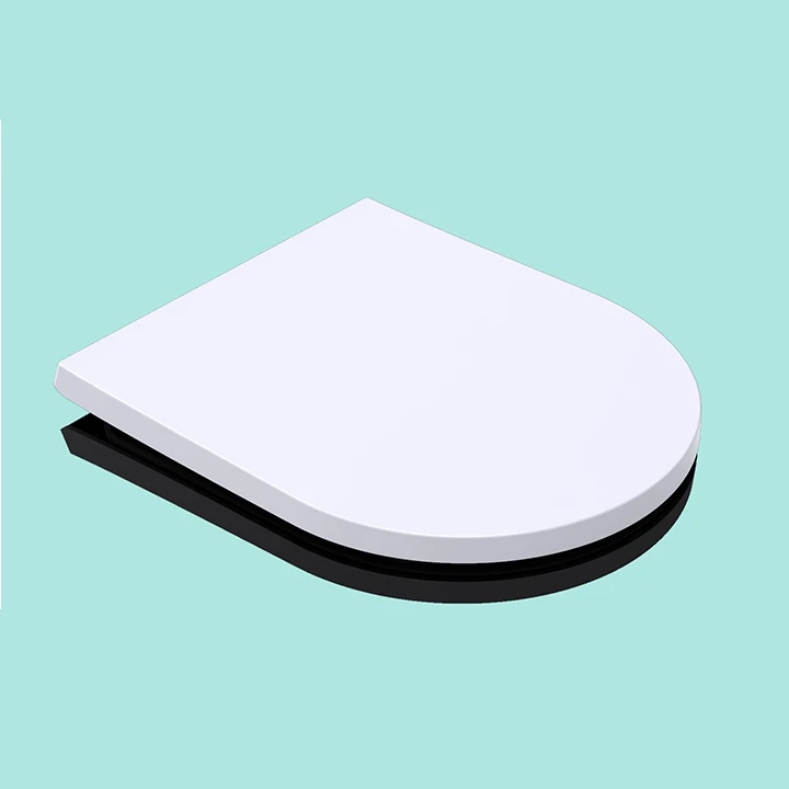 Duroplast UF toilet seat cover with quick release and adjustable hinge silent opening and closing for toilet