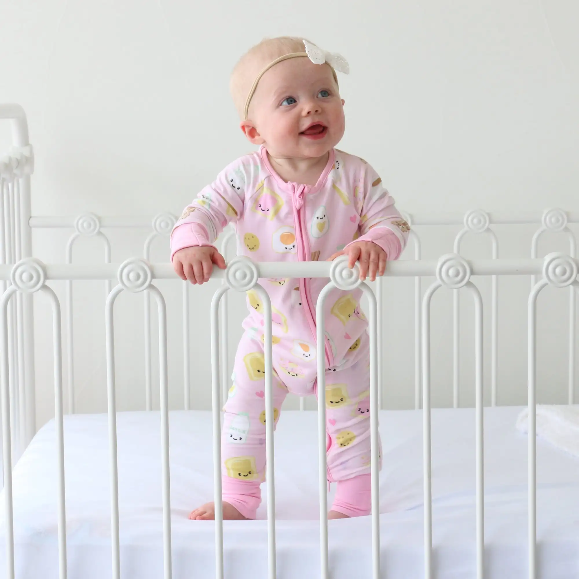 Bamboo Pajamas Kids One Piece Pajamas 95%bamboo 5%spandex Baby Footless Zipper Romper