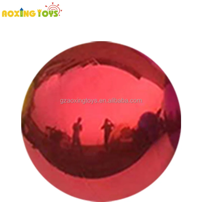 Inflatable ChristmasDecoration, Inflatable Mirror Ball, Red Silver Gold Mirror Ball For Wedding Stage Party Advertisement Event