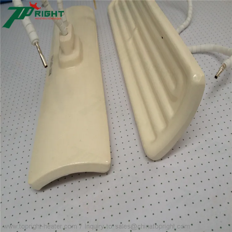 
Arc infrared ceramic heater resistor in different colors 