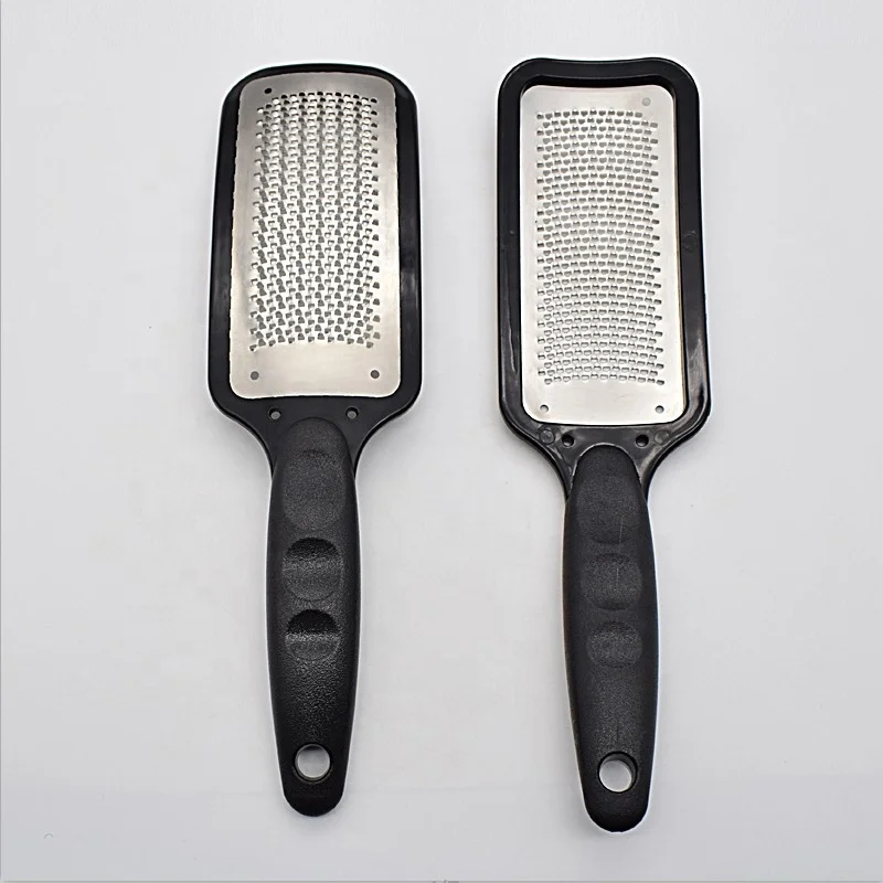 New design factory hot selling  stainless steel big foot file with PP handle