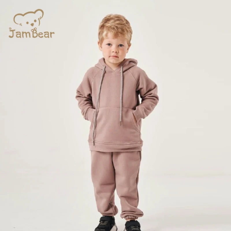 Jambear/комплект из органического хлопка; Одинаковый семейный свитер для женщин и детей; Свитшот спортивные штаны; Комплект с толстовкой мамы