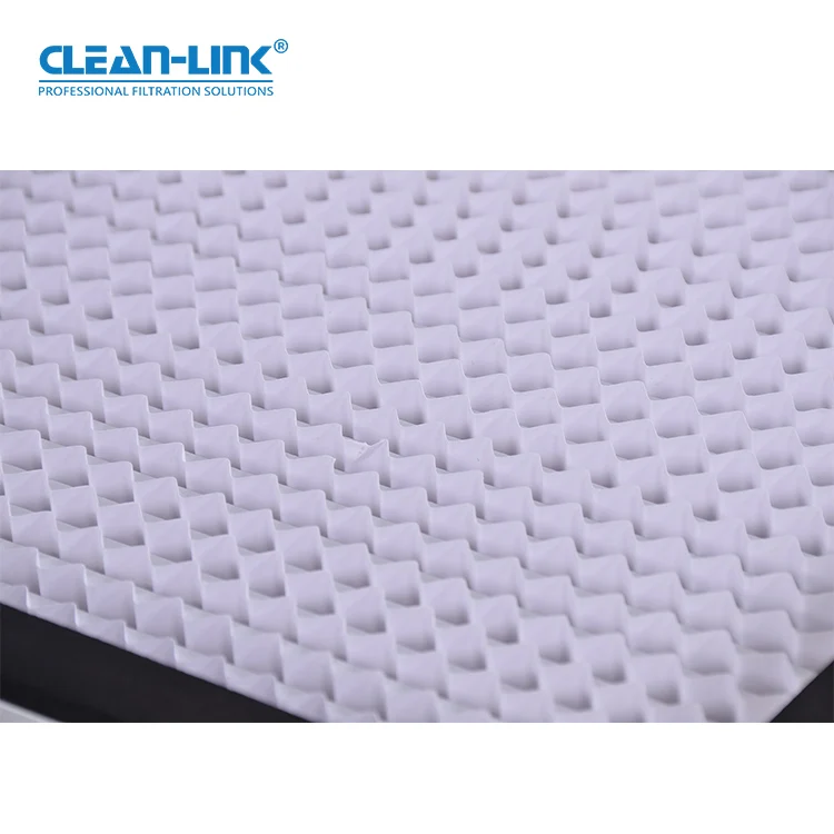Deep Pleated Separator Laminar Flow Hood H13 H14 Hepa Filter For Ventilation System