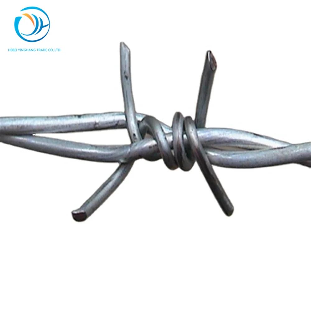 galvanized barbed wire cheap price per roll/barbed wire fence from real factory