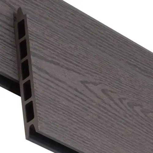 Factory Wholesale Waterproof Wood Plastic Composite Fence WPC Garden Yard Fencing Planks