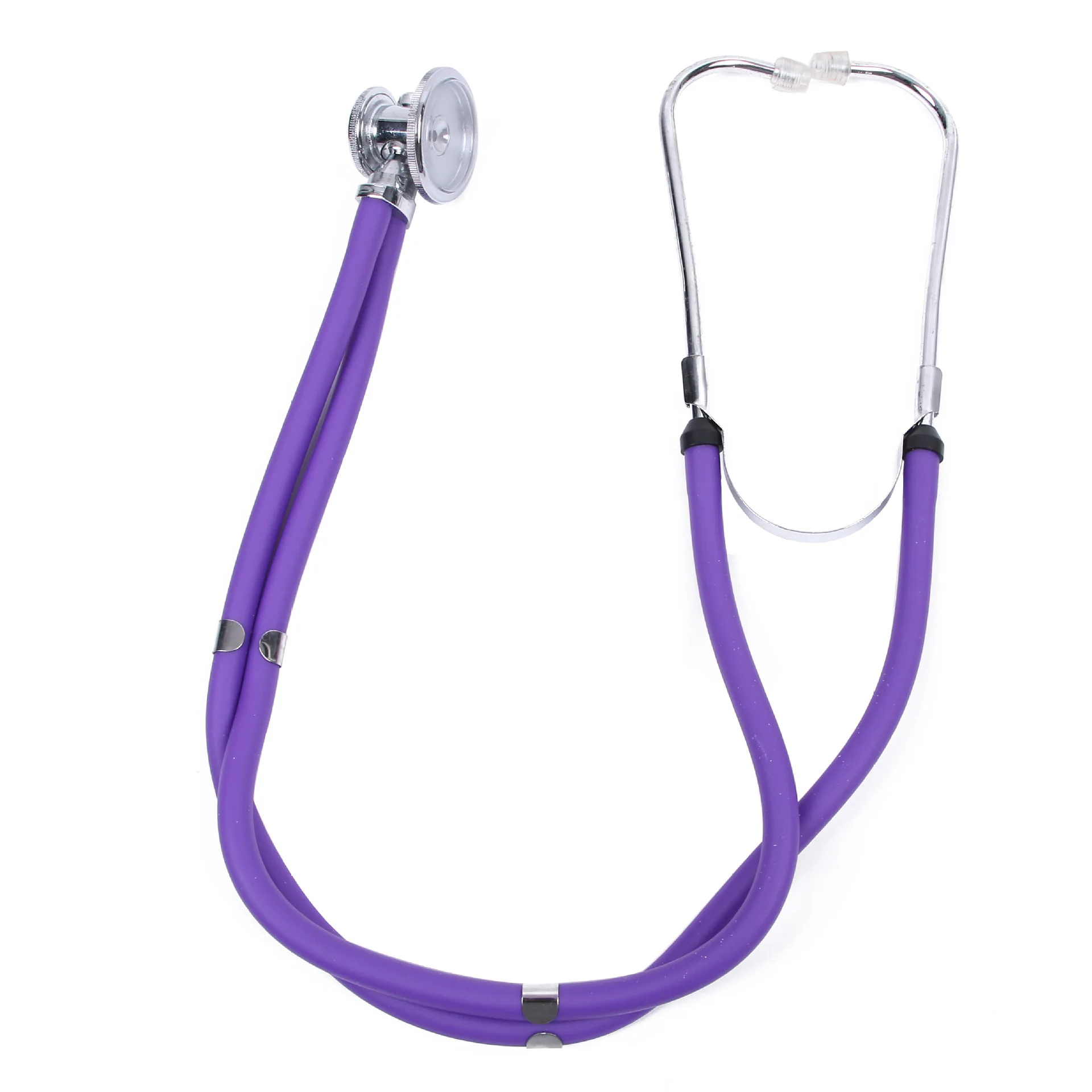 Two tube stethoscope aneroid sphygmomanometer wtih stethoscope colorful portable  electronic double head stethoscope