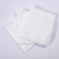 Disposable Biodegradable White Embossed Salons Hairdressing Towels