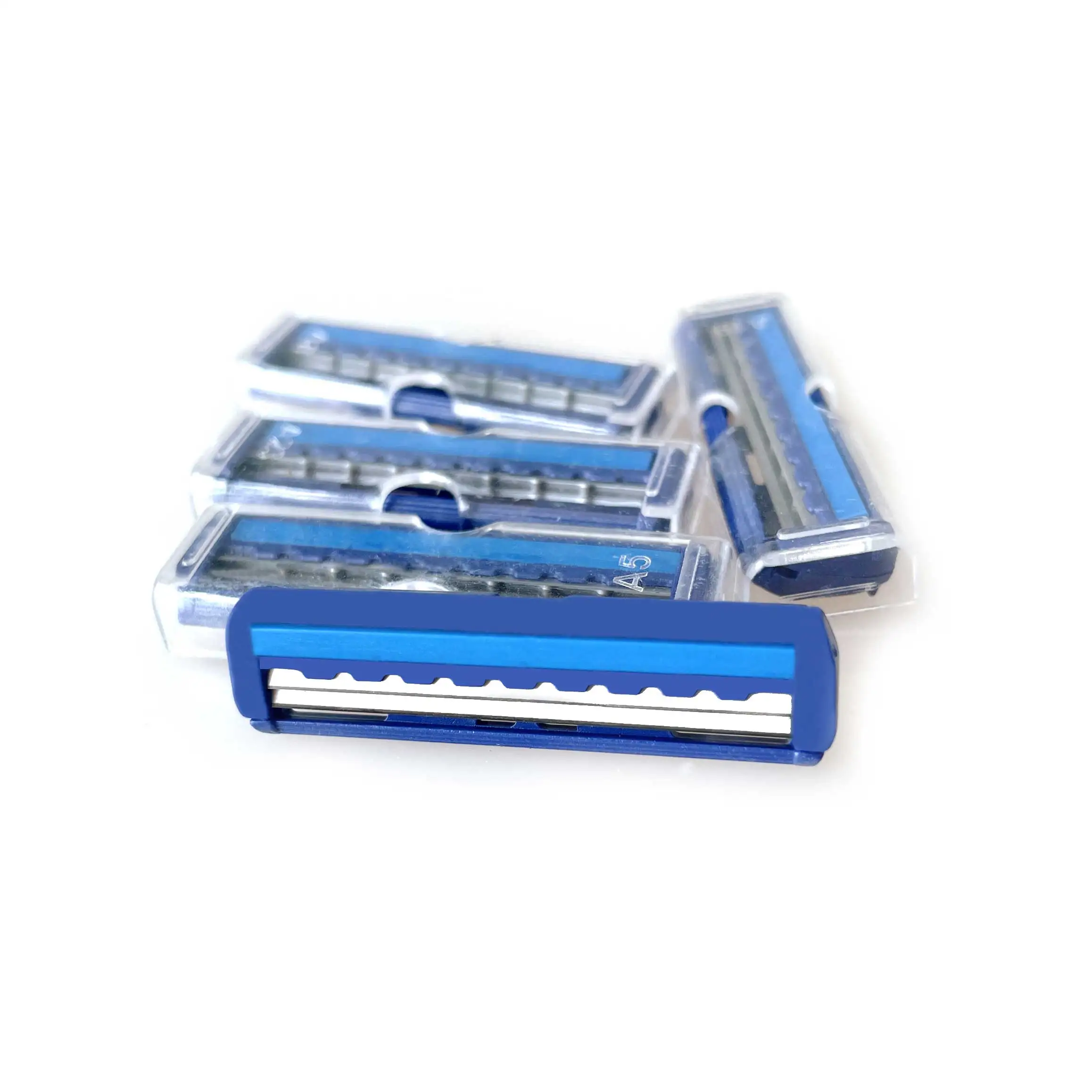 private label Super stainless steel twin blade razor head without/with lubricant