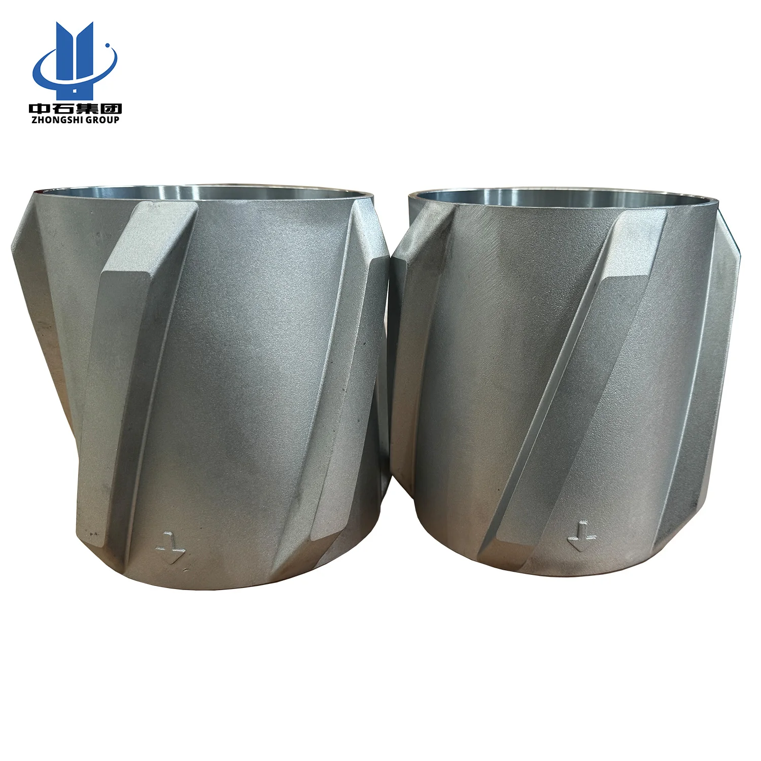 Oilfiedl цинковый сплав спиральный лопастной твердый корпус жесткий централизатор