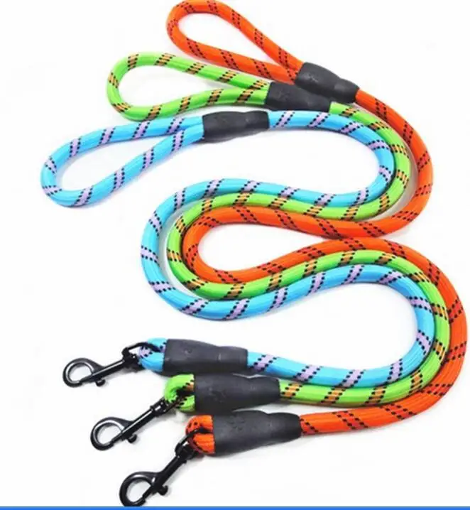Custom puppy leash multifunction dog leash dog walking leashes
