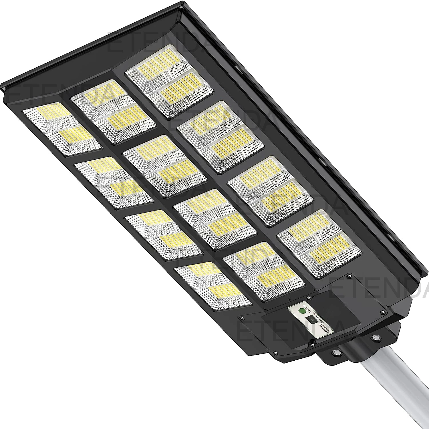 Outdoor Commercial Solar Powered Wall Lighting 500w 600w 800w 1000w All In One Led Solar Panel Street Light