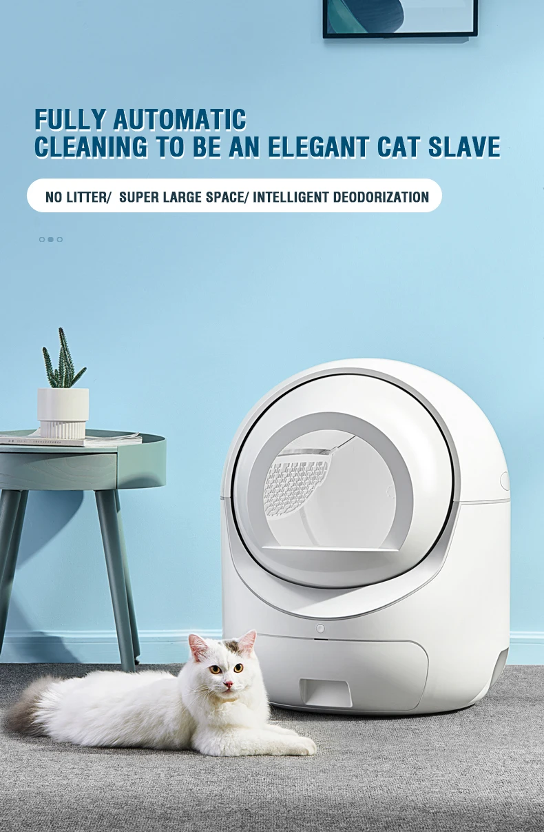 New Large Capacity Self Cleaning Cat Litter Toilet Box for Pet