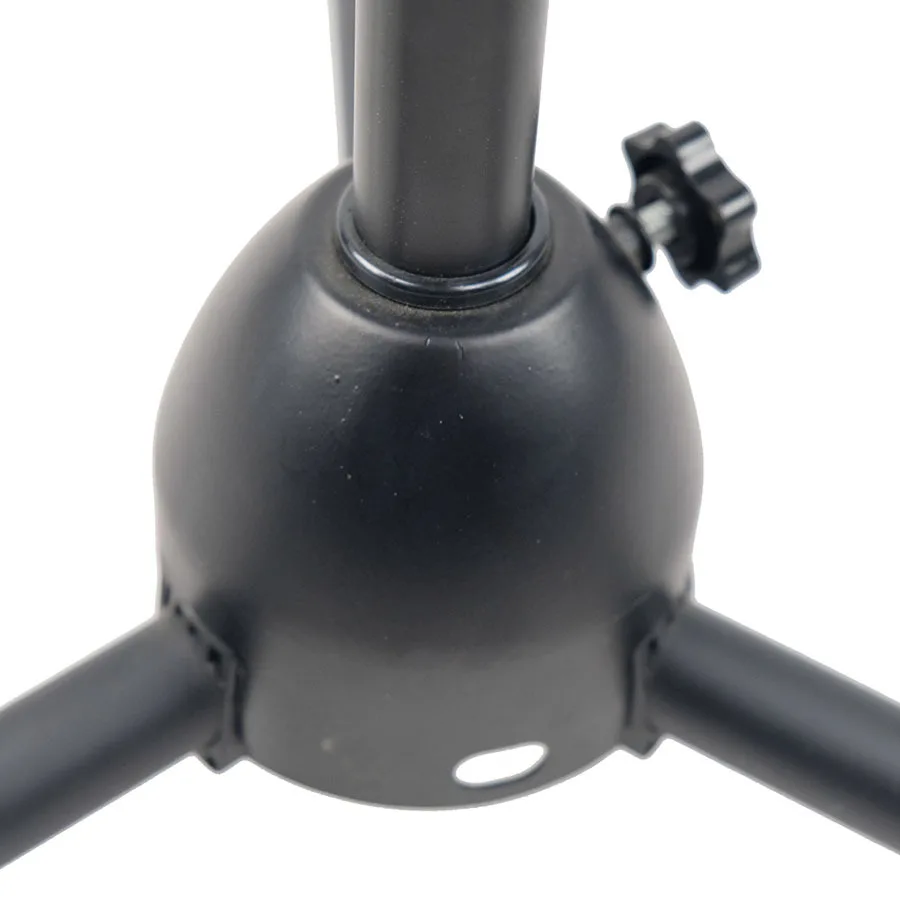 Foldable Metal Microphone Stand Studio Microphone Floor Tripod Non-slip Arm Stage Performance Recording Mic Stand