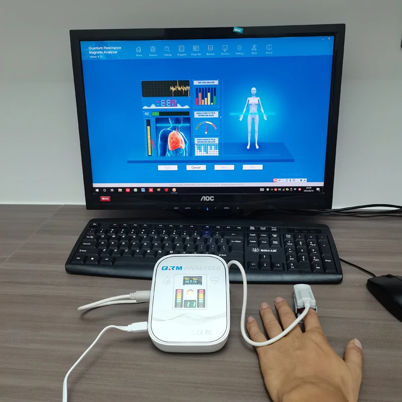 2025 new arrival German Russia quantum magnetic resonance analyzer with 53 reports