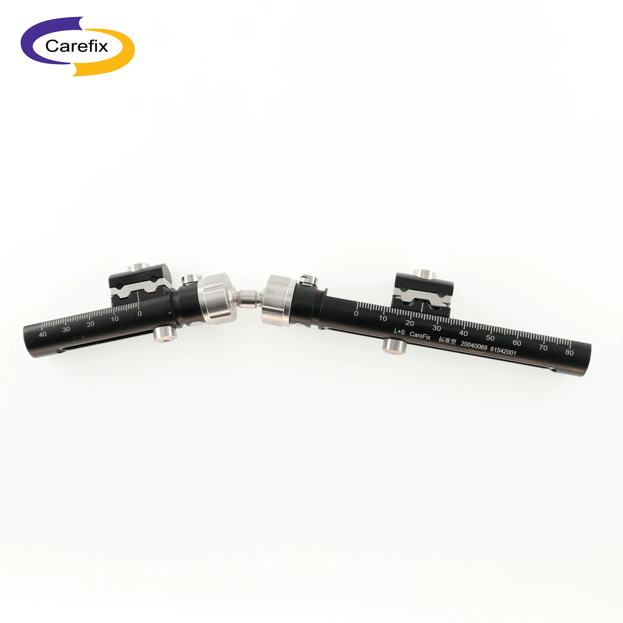 Orthopedic pediatric external fixator T clamp with ball joint