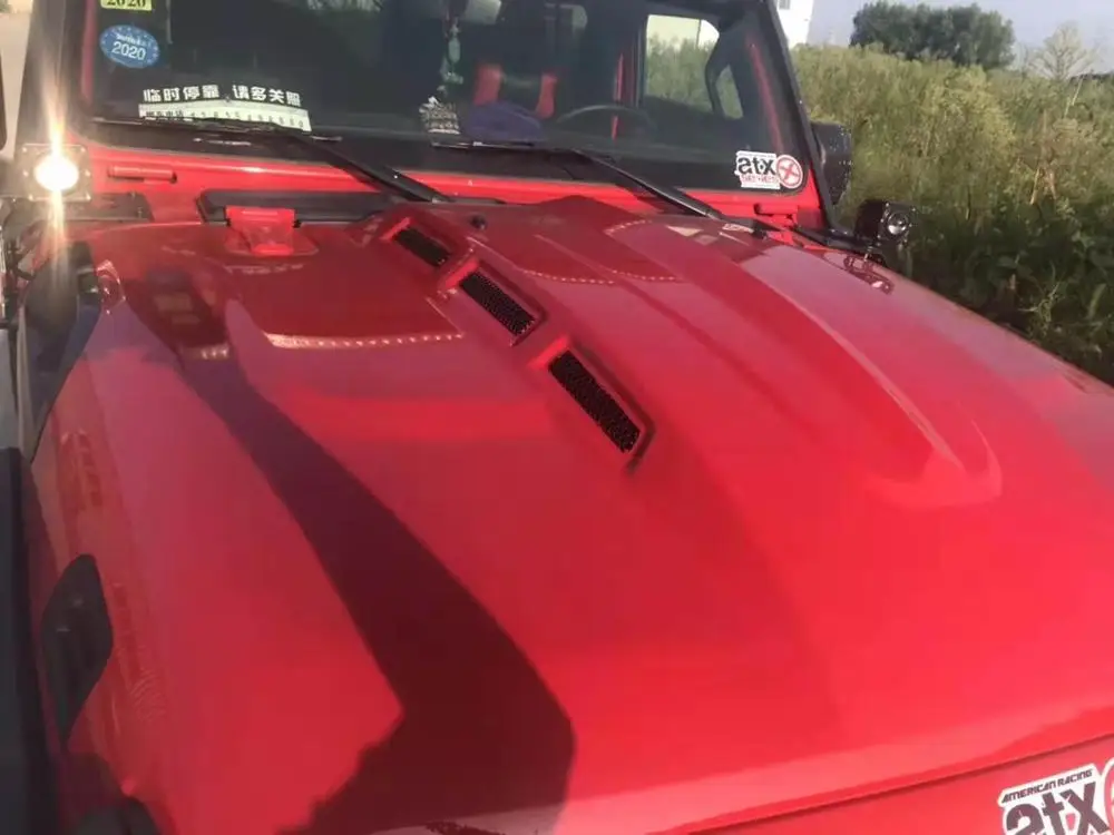 
2018 -2021 gladiator avenger Hood Steel Engine bonnet cover for wrangler JL 