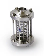 Hygienic Clamped Tubular Sight Glass Stainless Steel with Protective Net 304 OEM Welding Square Tempered Glass 3A Equal BW SKT