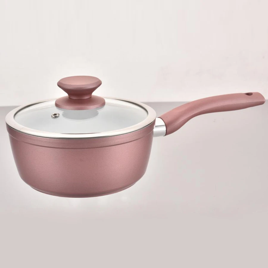 Cooking Cookware 14pcs Non Stick Coating Sauce Pan Set Ceramic Casserole Set with lid