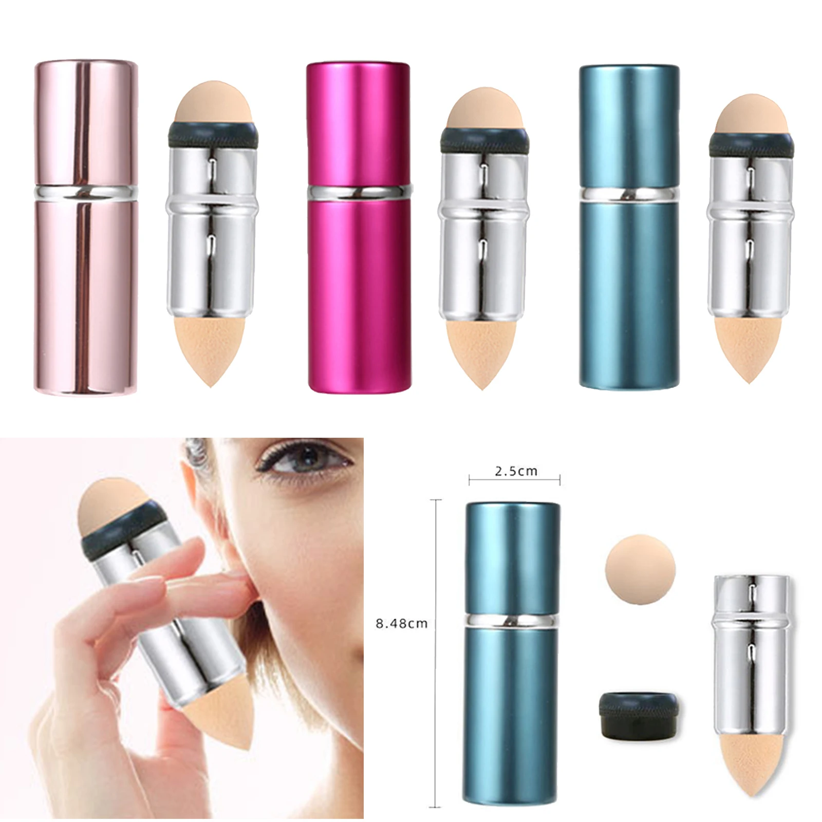 Buy Chinese products online  Volcanic rock customized Face Oil Absorbing Roller Scope of use face