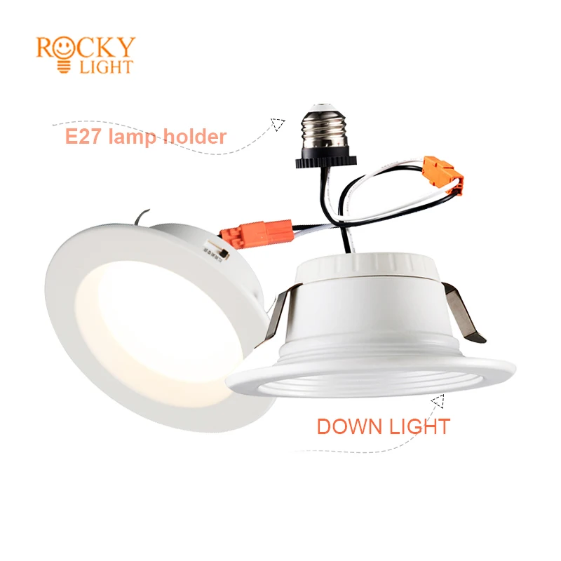 Anti-blue HD DIP dimming E27 lamp head downlight