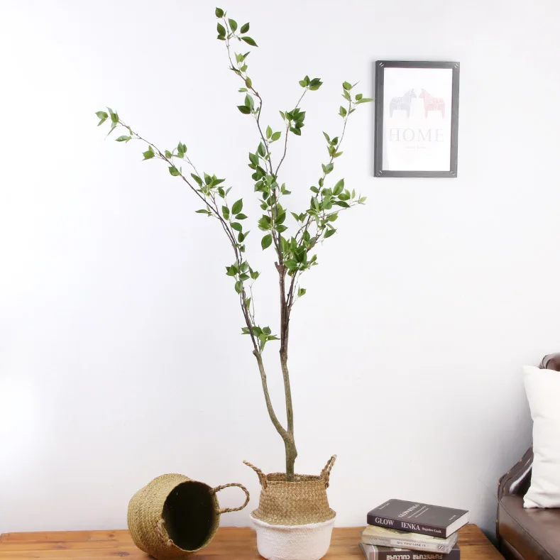 Indoor Decoration Plastic Bonsai Pot Faux Simulation Artificial Plant Trees