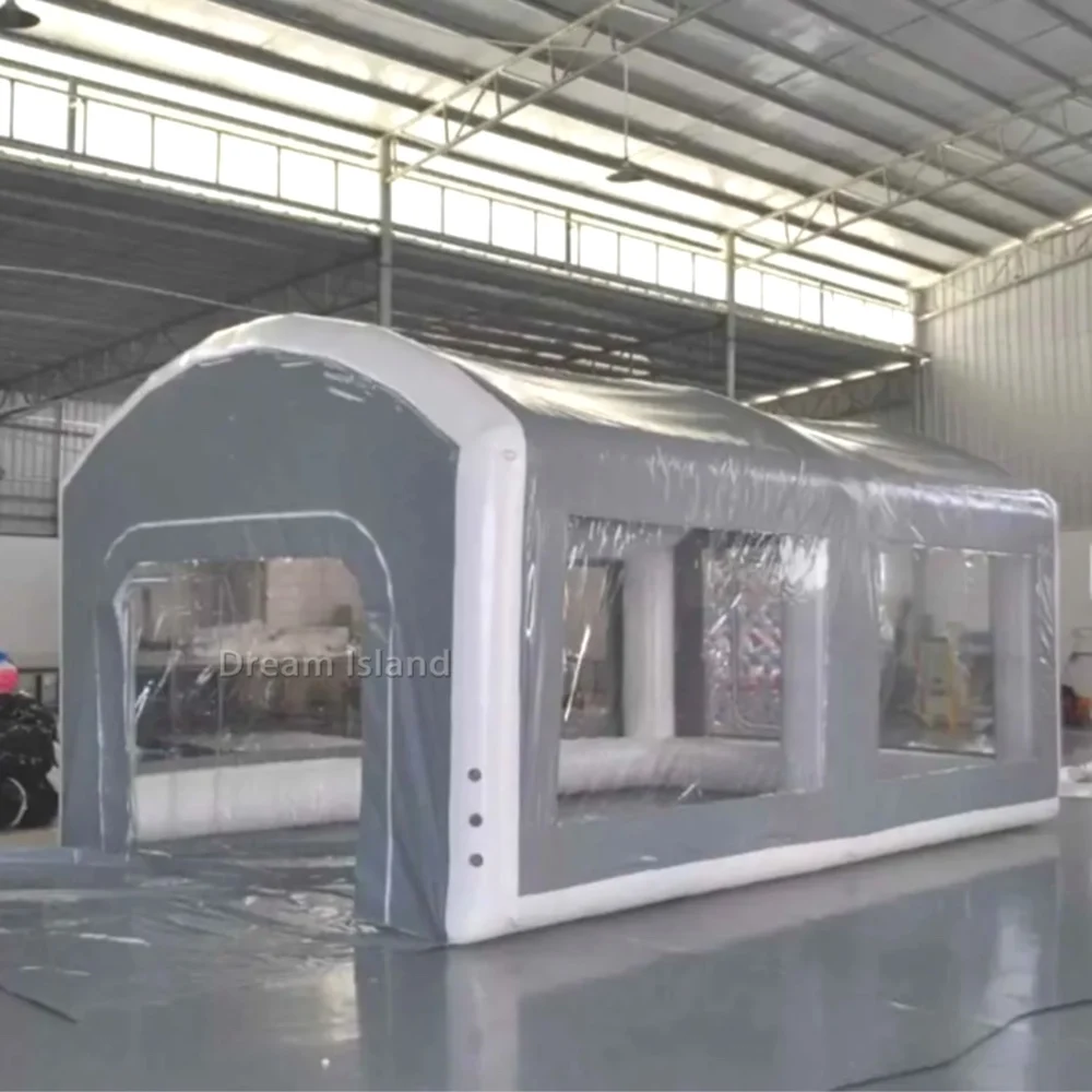 Removable Inflatable Car Tent Inflatable Garage Transparent Outdoor Inflatable Car Cover Tent Garage