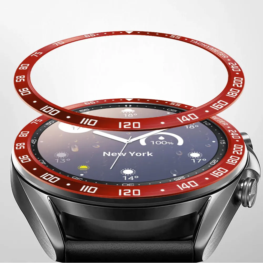 Ободок кольцо для укладки волос рамка Samsung Galaxy Watch 3 41 мм 45 защитное