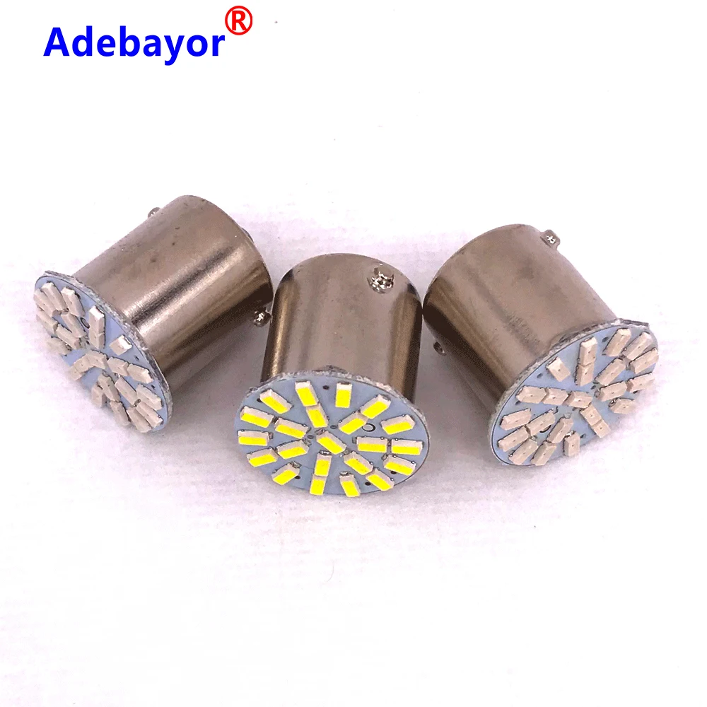 1156 BA15S P21w 22 smd 22 светодиода свет 3014 SMD Автомобильная светодиодная лампа 1206 SMD сигнал поворота задний фонарь белый