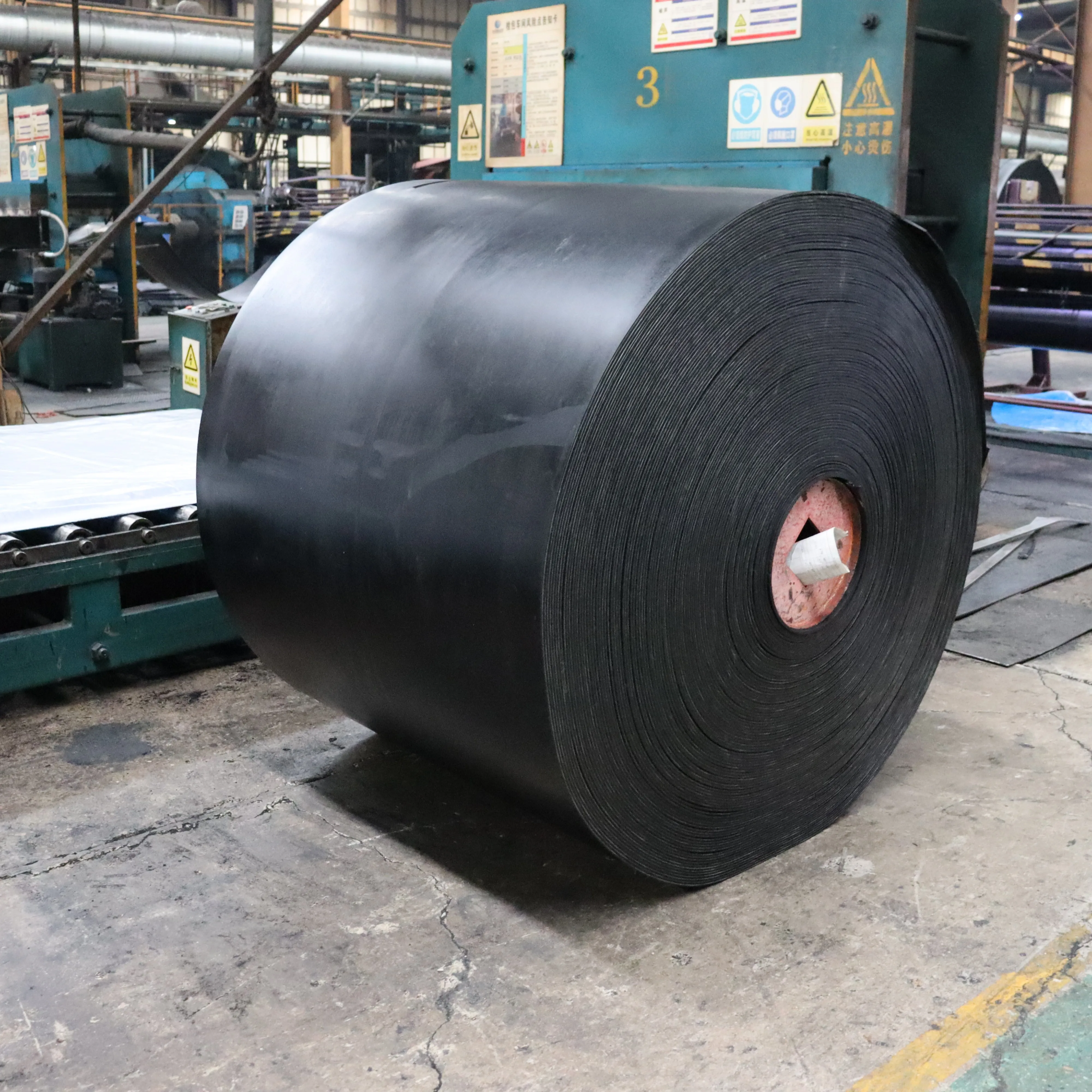 Customizable 1000mm Heat Resistant Mine Rubber Conveyor Belt for Metallurgy