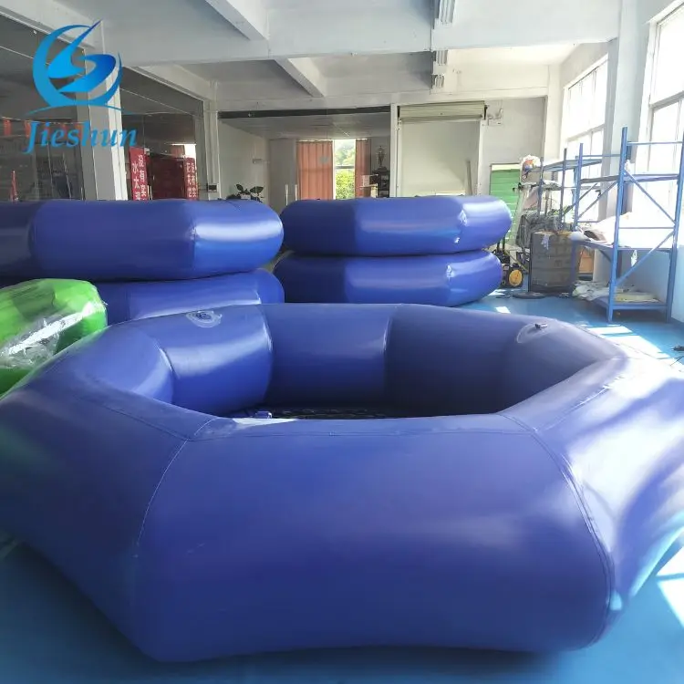 Inflatable Floating Water Park Jump Trampoline Inflatable Water Trampoline For Lake with electric air pump