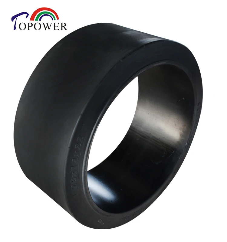 
High quality milling machine solid tire road pavement machine rubber wheel 28x12x22 