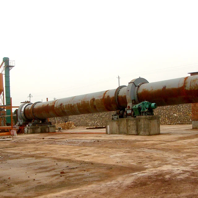 Chemical rotary kiln for Metakaolin, Titanium dioxide, Alumina, Vermiculite, Iron ore pellets