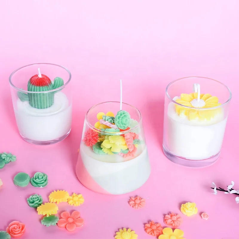 Decorative Crystal Stone diy Scented Candle Wholesale Price High Quality Private Label luxury Scented Candles