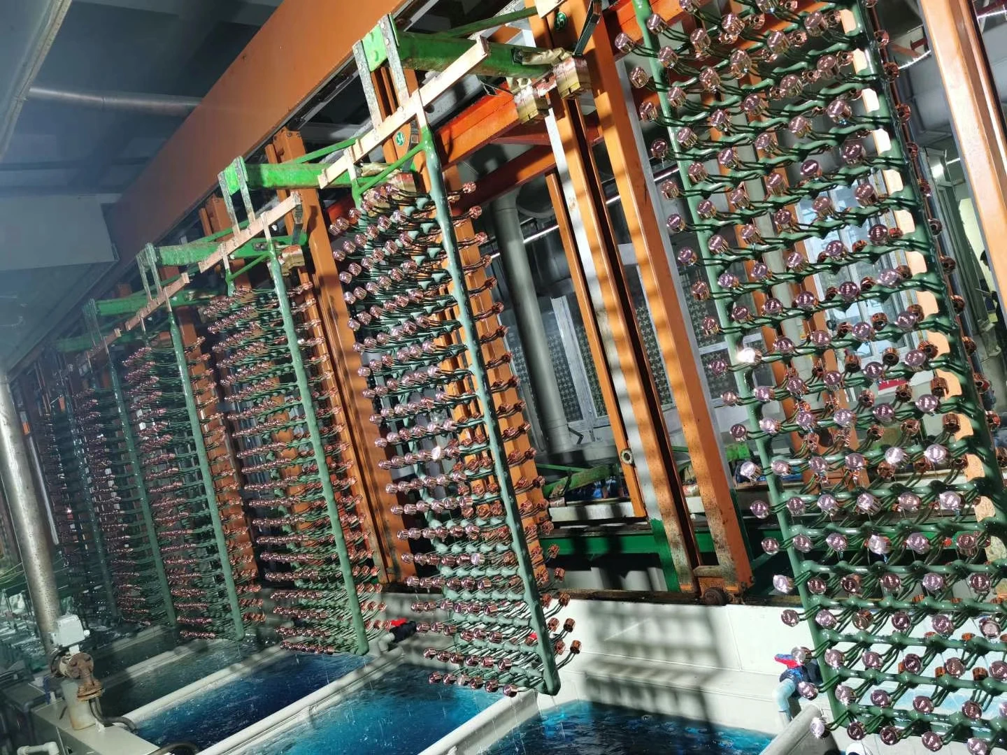 New Product Electroplating Automatic hanger Rack Plating Production Line Vertical Lifting Plastic Nickel Chrome Line